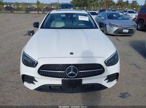 W1KZF8EB4PB111539 2023 MERCEDES-BENZ E-CLASS White Widok zestawu wskaźników
