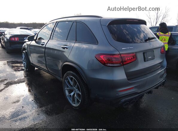 W1N0G6EB3LF802433 2020 MERCEDES-BENZ AMG GLC 43 Gray Rear left