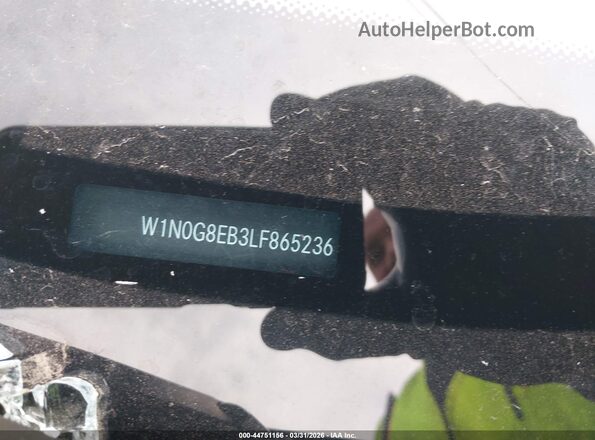 W1N0G8EB3LF865236 2020 MERCEDES-BENZ GLC 300 Black 