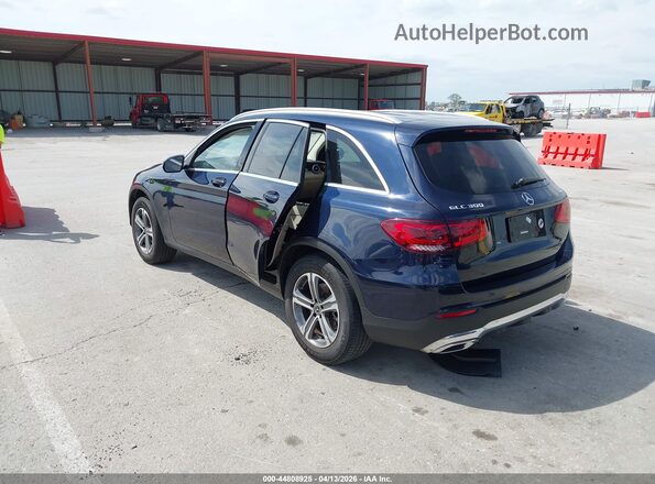W1N0G8EB6LF805841 2020 MERCEDES-BENZ GLC 300 Blue Հետևի ձախ
