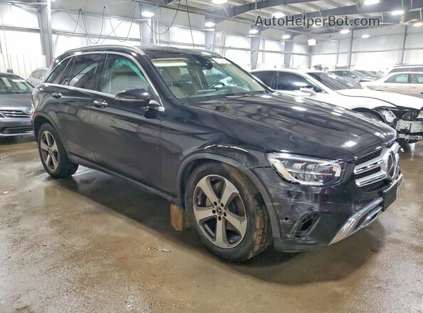 W1N0G8EB8NG120138 2022 MERCEDES-BENZ GLC-CLASS Черный Передняя правая четверть