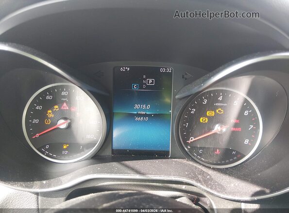 W1N0G8EB9LF844729 2020 MERCEDES-BENZ GLC 300 White უკანა სავარძლების ხედი