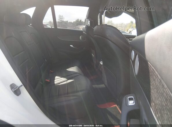 W1N0G8EB9LF844729 2020 MERCEDES-BENZ GLC 300 White VIN კოდის სტიკერის ხედი