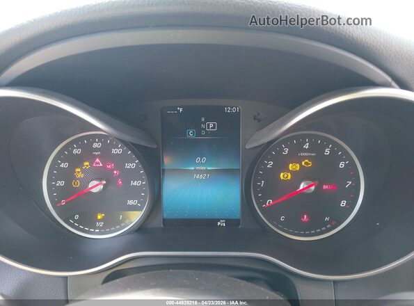 W1N0G8EB9MF891664 2021 MERCEDES-BENZ GLC 300 White Widok tylnych siedzeń