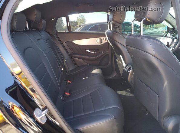 W1N0J8EB9MF906780 2021 MERCEDES-BENZ GLC-CLASS Black Widok wnętrza z tyłu