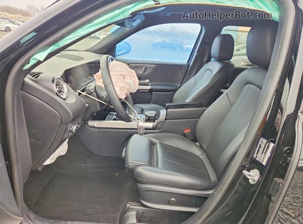 W1N4M4HB5NW255100 2022 MERCEDES-BENZ GLB-CLASS Black Вид салону спереду