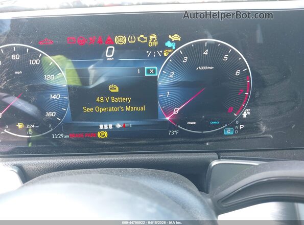 W1N4M4HB8SW422500 2025 MERCEDES-BENZ GLB-CLASS Black Widok tylnych siedzeń