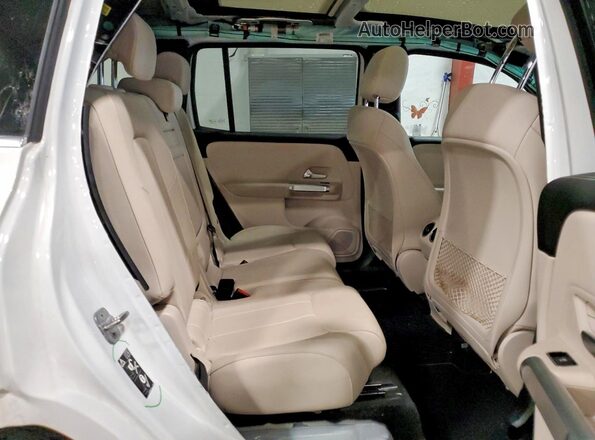 W1N4M4HBXPW322549 2023 MERCEDES-BENZ GLB-CLASS Белый Вид задней части салона