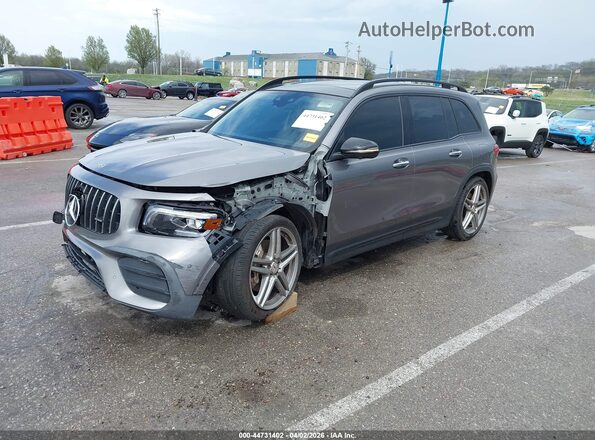 W1N4M5BB9MW084672 2021 MERCEDES-BENZ AMG GLB 35 Gray Передня ліва чверть