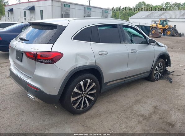 W1N4N4HB5MJ258586 2021 MERCEDES-BENZ GLA 250 Silver უკანა მარჯვენა