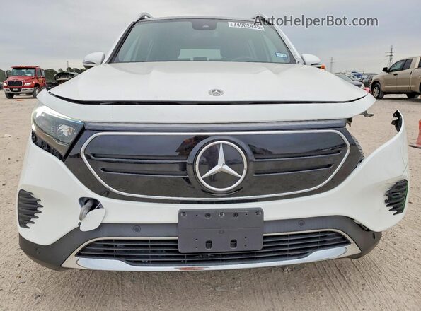 W1N9M0KBXPN055572 2023 MERCEDES-BENZ EQB Белый Вид спереди