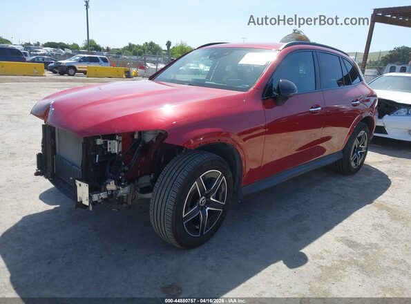 W1NKM4HB5RF106988 2024 MERCEDES-BENZ GLC 300 Red Front left