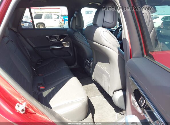 W1NKM4HB5RF106988 2024 MERCEDES-BENZ GLC 300 Red VIN sticker view