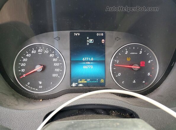 W1W4ECHY1MT080934 2021 MERCEDES-BENZ SPRINTER Gray Вид щитка приладів