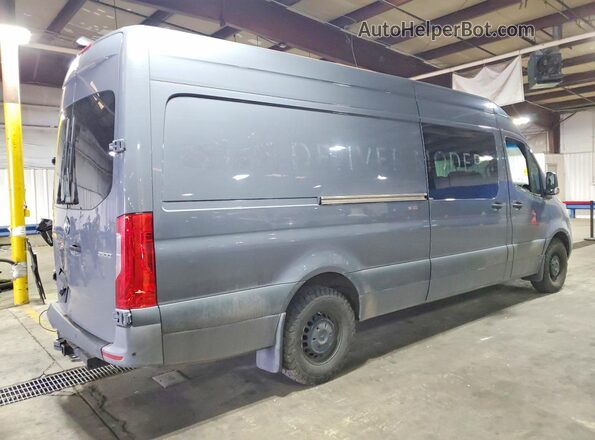 W1W4ECHY1MT080934 2021 MERCEDES-BENZ SPRINTER Gray Задня права чверть