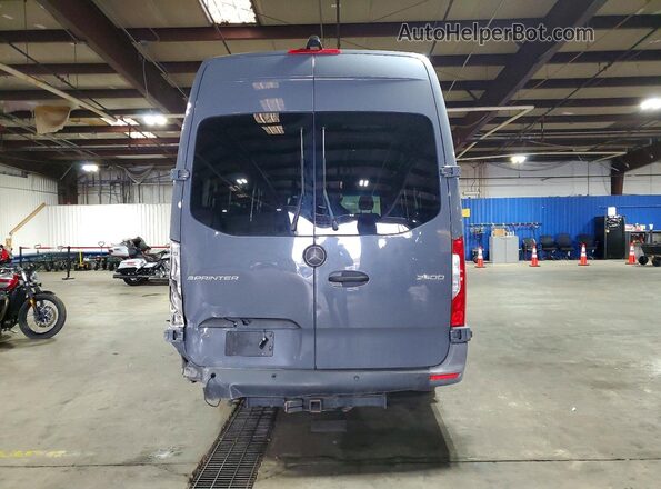 W1W4ECHY1MT080934 2021 MERCEDES-BENZ SPRINTER Gray Вид ззаду
