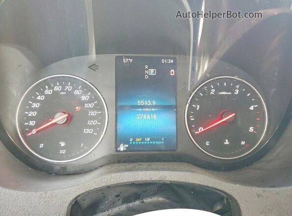 W1Y4ECHY5NT114530 2022 MERCEDES-BENZ SPRINTER White Вид щитка приладів