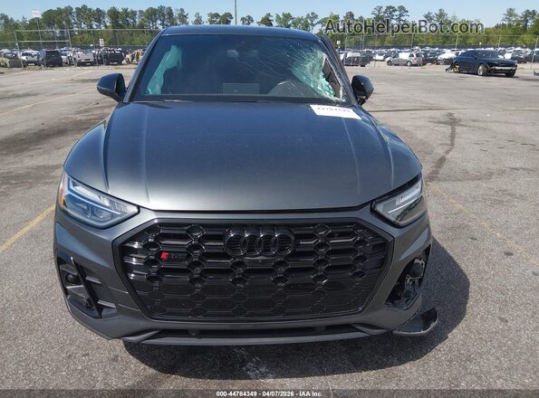 WA124AFY7N2136762 2022 AUDI SQ5 Gray Widok wnętrza z tyłu