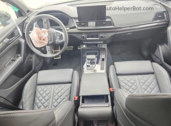 WA124AFY7R2149131 2024 AUDI SQ5 Gray წინა პანელის ხედი