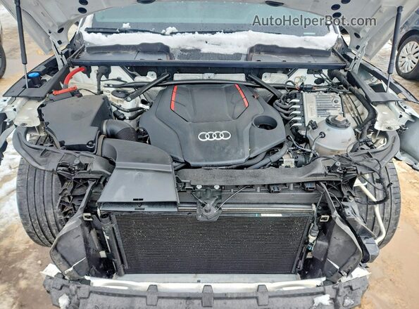 WA134AFY9P2147642 2023 AUDI SQ5 White Widok komory silnika