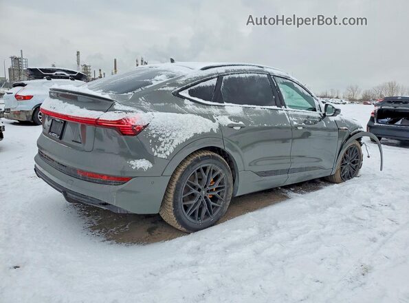 WA13AAGE1PB007310 2023 AUDI E-TRON Gray Trasero derecho