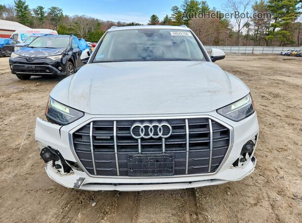WA1AAAFY3M2033356 2021 AUDI Q5 White Vista frontal