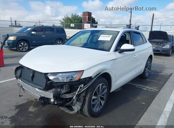 WA1AAAFY8M2050332 2021 AUDI Q5 White 