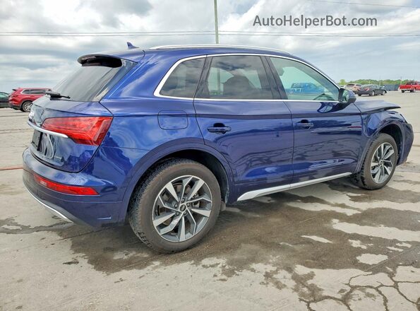 WA1AAAFY9M2133574 2021 AUDI Q5 Blue Հետևի աջ