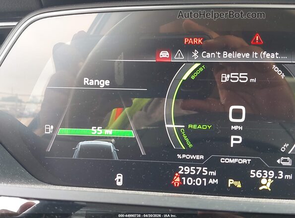WA1AAAGE0MB025624 2021 AUDI E-TRON Gray 