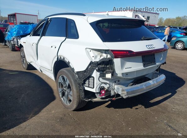 WA1AAAGE0MB031665 2021 AUDI E-TRON White Trasero izquierdo
