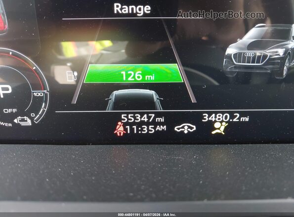 WA1AAAGE4MB008356 2021 AUDI E-TRON Black 
