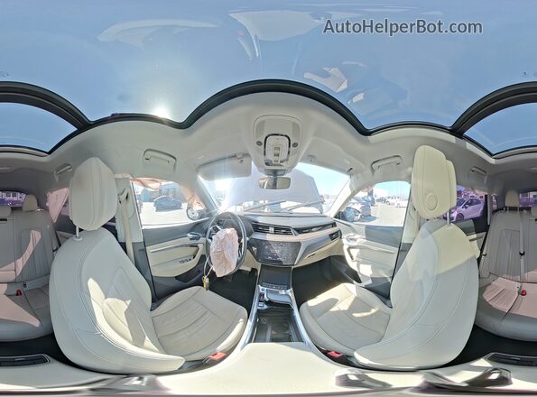 WA1AAAGE6MB009282 2021 AUDI E-TRON Синий Панорамный вид салона 360°