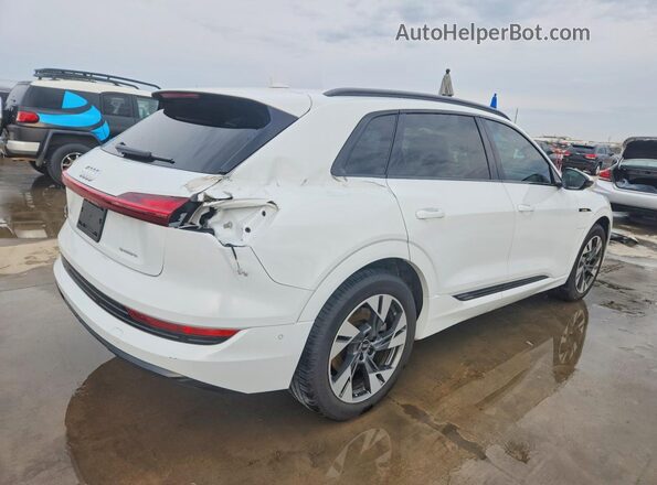 WA1AAAGE9MB013133 2021 AUDI E-TRON White Задня права чверть