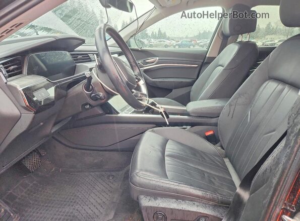 WA1AAAGEXMB021371 2021 AUDI E-TRON Black Սալոնի դիմացի տեսք