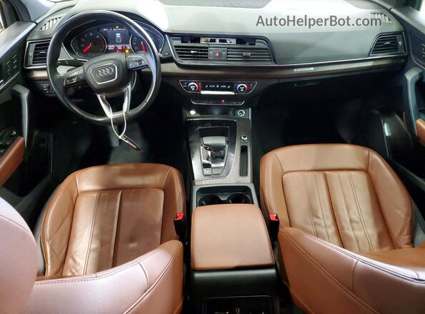 WA1ABAFY5R2082658 2024 AUDI Q5 Blue Widok deski rozdzielczej