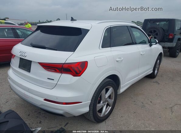 WA1AECF34L1106467 2020 AUDI Q3 Белый Задняя правая четверть
