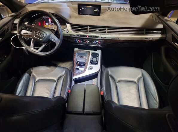 WA1AHAF71KD035367 2019 AUDI Q7 Синий 