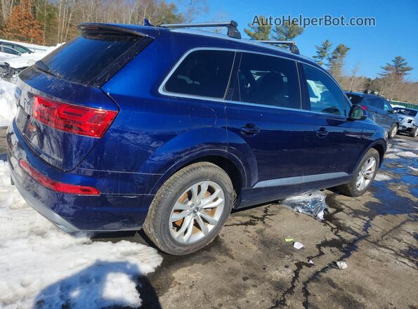 WA1AHAF71KD035367 2019 AUDI Q7 Синий 