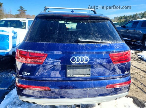 WA1AHAF71KD035367 2019 AUDI Q7 Синий 