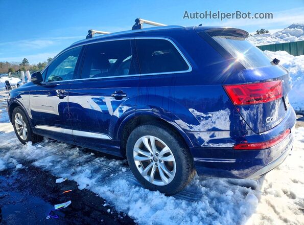 WA1AHAF71KD035367 2019 AUDI Q7 Синий 