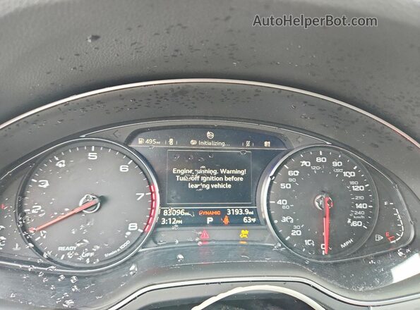 WA1AHAF75KD034402 2019 AUDI Q7 Gray 