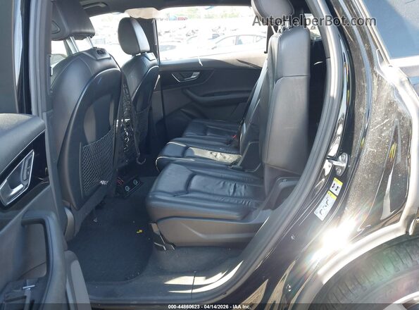 WA1AHAF7XHD048062 2017 AUDI Q7 Black VIN sticker view