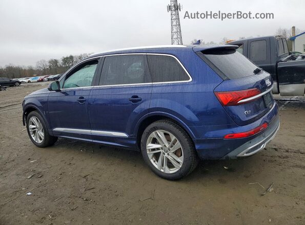 WA1AJAF79MD010921 2021 AUDI Q7 Blue Հետևի ձախ