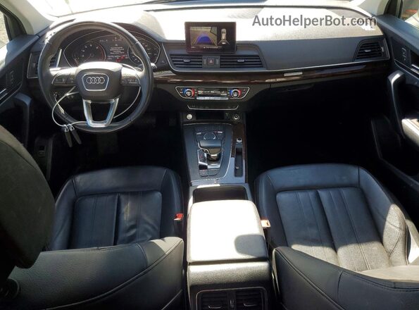WA1ANAFY5K2113808 2019 AUDI Q5 White წინა პანელის ხედი