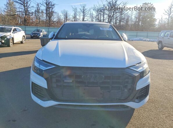 WA1AVAF17LD019101 2020 AUDI Q8 White წინა ხედი