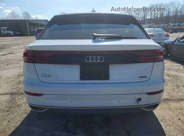 WA1AVBF19PD023694 2023 AUDI Q8 White Հետևի տեսք