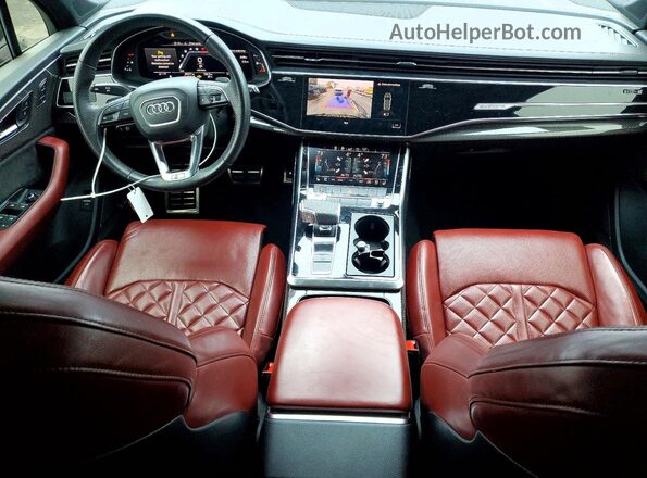 WA1AWAF75LD011855 2020 AUDI SQ7 Черный Вид панели приборов