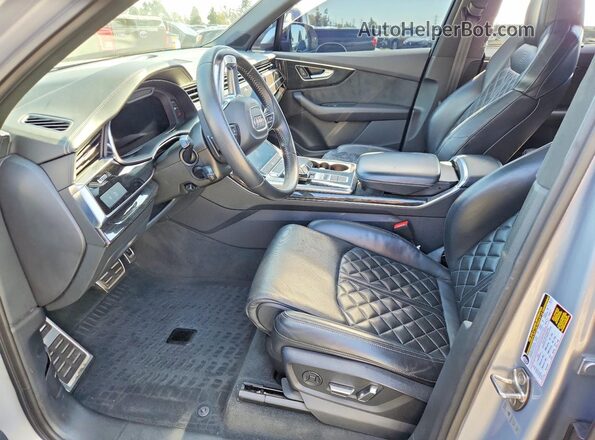 WA1AWAF7XLD013276 2020 AUDI SQ7 Silver წინა სალონის ხედი