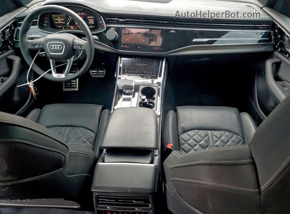 WA1AWBF15SD022502 2025 AUDI SQ8 Black Առջևի վահանակի տեսք
