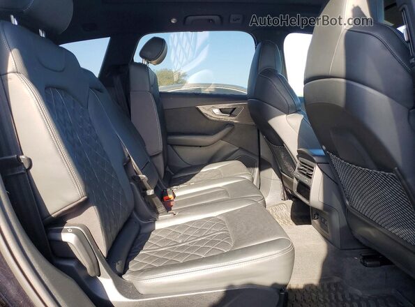 WA1AWBF73MD024367 2021 AUDI SQ7 Black Rear interior view